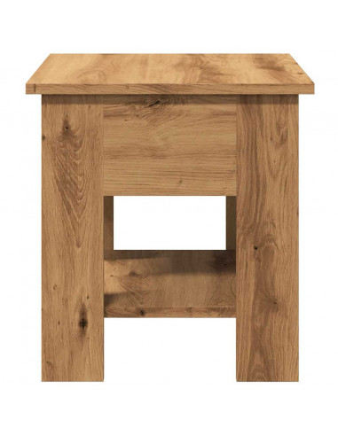 Tavolino da Salotto Artigianale 40x40x42 cm Legno Multistrato