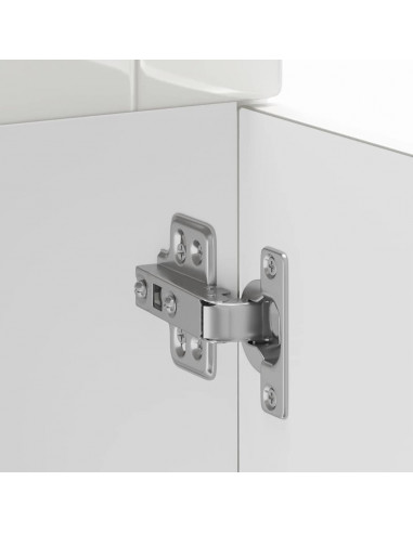 Base da Cucina Porto Bianco Lucido in Legno Multistrato