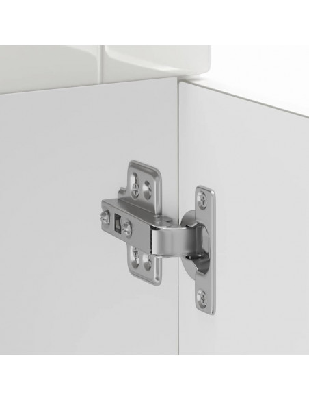 Base da Cucina Porto Bianco Lucido in Legno Multistrato