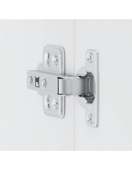 Base da Cucina Kalmar Bianco Lucido in Legno Multistrato