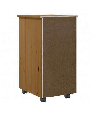 Armadietto Rotante con Cassetti MOSS ambra Legno Massello Pino
