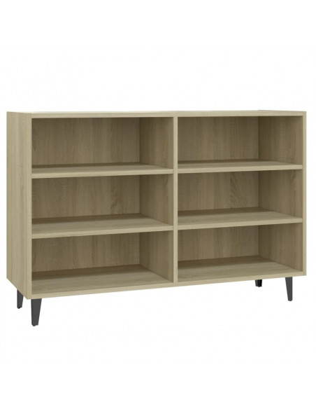 Credenza Rovere Sonoma 103,5x35x70 cm in Legno Multistrato