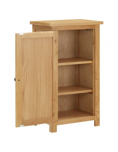 Credenza 45x32x85 cm in Legno Massello di Rovere