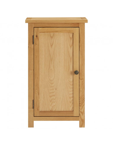 Credenza 45x32x85 cm in Legno Massello di Rovere