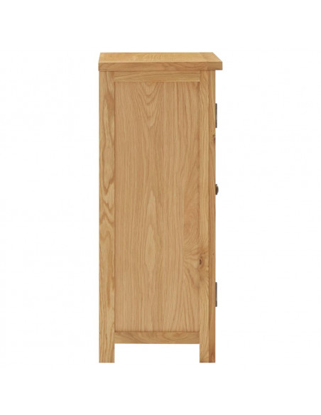 Credenza 45x32x85 cm in Legno Massello di Rovere