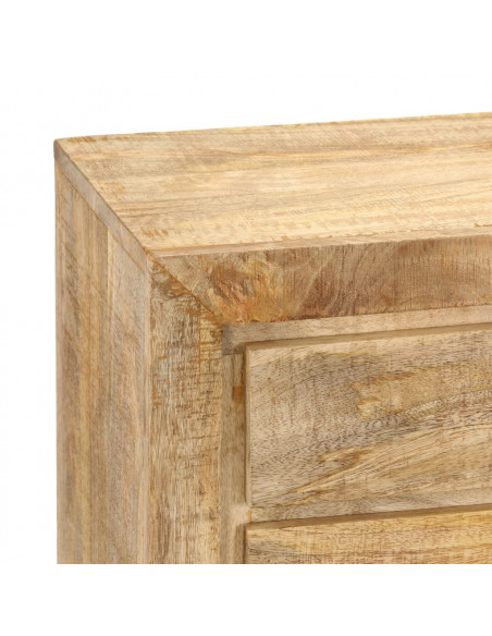 Credenza 120x30x75 cm Legno Massello di Mango