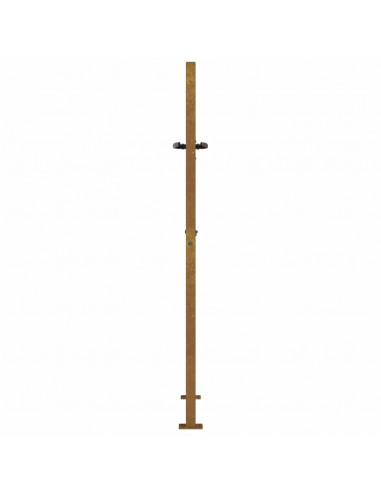 Cancello da Giardino105x155 cm Acciaio Corten Design Quadrato