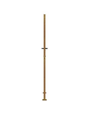 Cancello da giardino 100x175 cm in acciaio Corten