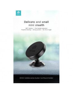 DEVIA SUPPORTO SMARTPHONE DA AUTO ADESIVO E MAGNETICO REGOLABILE