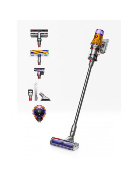 Dyson V12 Slim Absolute Nichel, Porpora Senza sacchetto