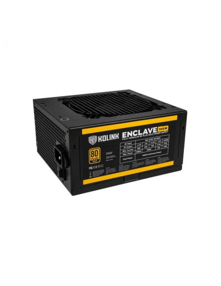 Kolink Enclave 700W Modulare 80+ Gold PFC Attivo ATX