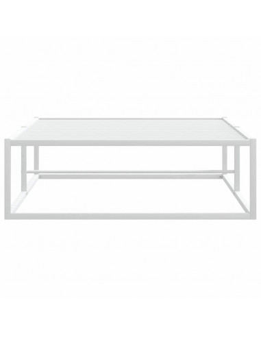 Giroletto senza Materasso Bianco 90x200 cm in Metallo