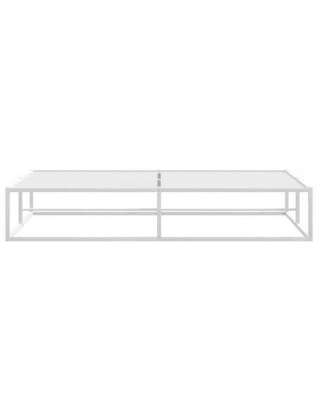 Giroletto senza Materasso Bianco 180x200 cm Metallo
