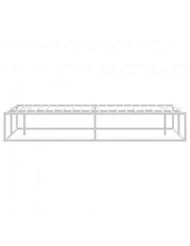 Giroletto senza Materasso Bianco 180x200 cm Metallo