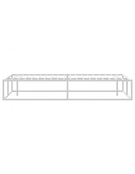 Giroletto senza Materasso Bianco 180x200 cm Metallo