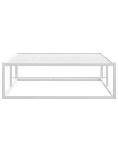 Giroletto senza Materasso Bianco 100x200 cm in Metallo