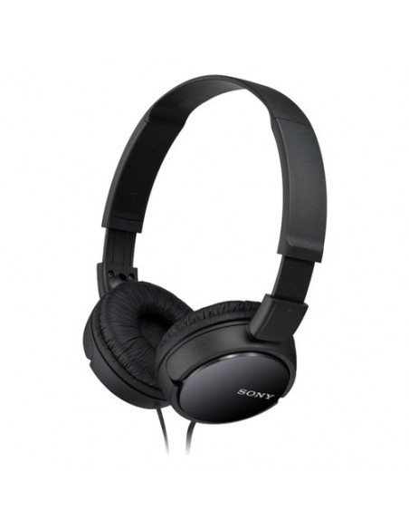 Cuffie filo Sony MDRZX110B AE SERIE ZX Pieghevole Nero Nero