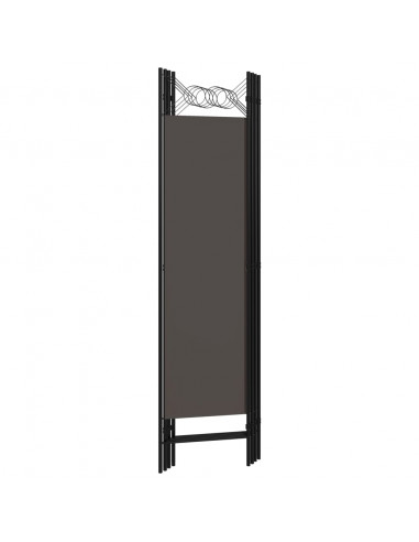 Paravento a 4 Pannelli Antracite 160x180 cm