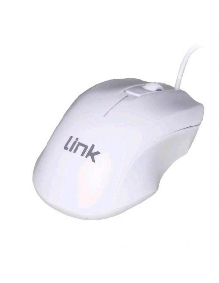 LINK LKMOS11 MOUSE OTTICO 1.200 DPI USB BIANCO