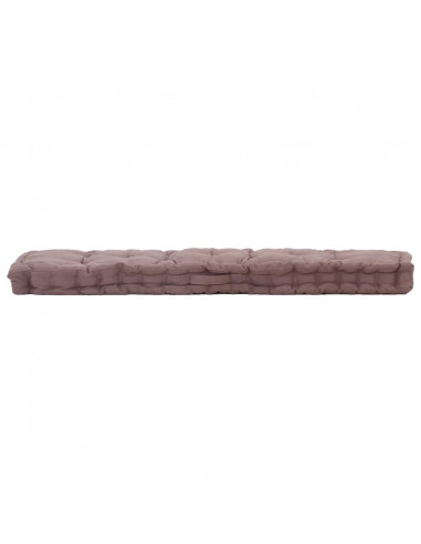 Cuscino per Pallet e Pavimento in Cotone 120x40x7 cm Talpa