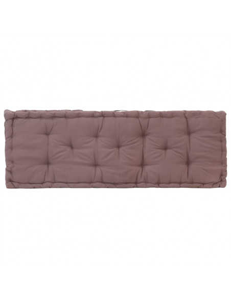 Cuscino per Pallet e Pavimento in Cotone 120x40x7 cm Talpa