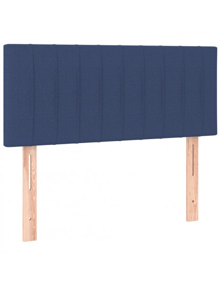 Giroletto a Molle con Materasso Blu 80x200 cm inTessuto