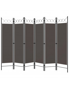 Paravento a 6 Pannelli Antracite 240x180 cm 2