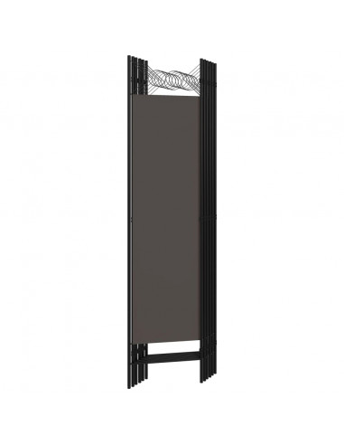 Paravento a 6 Pannelli Antracite 240x180 cm
