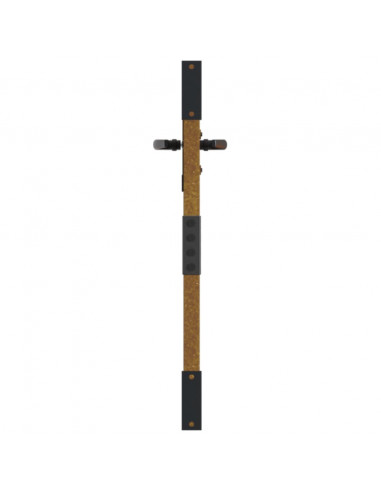 Cancello da Giardino 85x100 cm in Acciaio Corten Design Albero