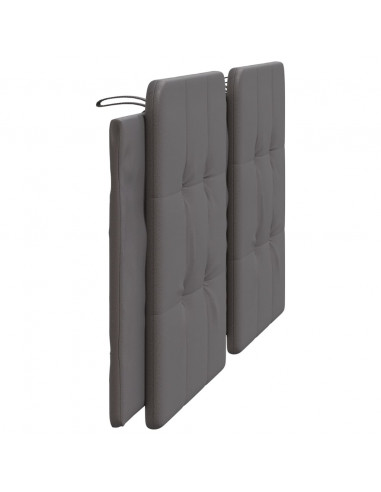 Cuscino Testiera Grigio 180 cm in Similpelle