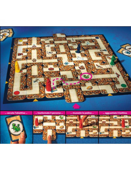 Ravensburger Labirinto Bambini e Adulti Viaggio/avventura