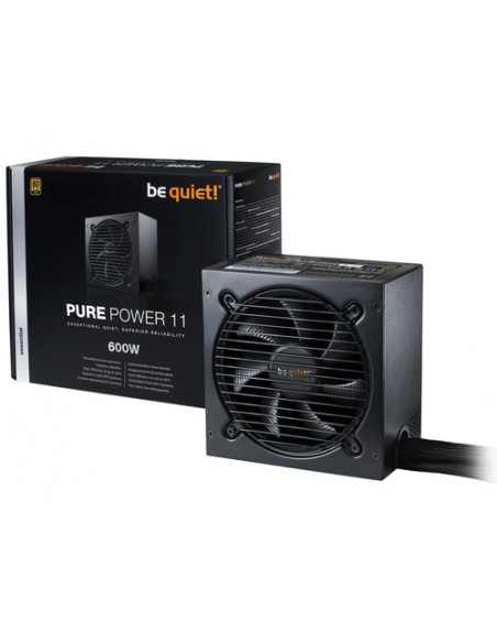 be quiet! Pure Power 11 600W alimentatore per computer 20+4 pin ATX ATX Nero