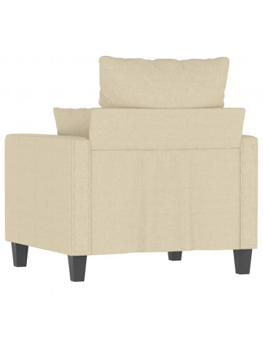 Poltrona Crema 60 cm in Tessuto