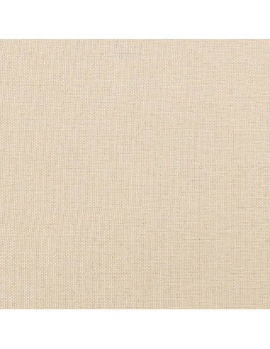 Giroletto con Testiera Crema 120x200 cm in Tessuto