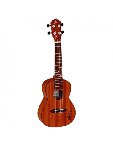 Ukulele Ortega 044531 BONFIRE Ru5Mm Natural opaco