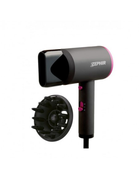 Zephir ZHB2000 asciuga capelli 2000 W Nero