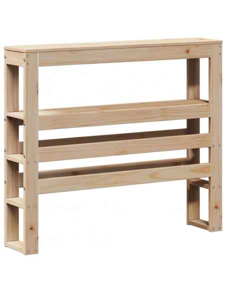 Letto senza Materasso 75x190 cm in Legno Massello Pino