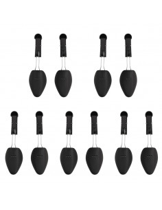 Forme per Scarpe 5 Paia Nere EU 38-44 in Plastica