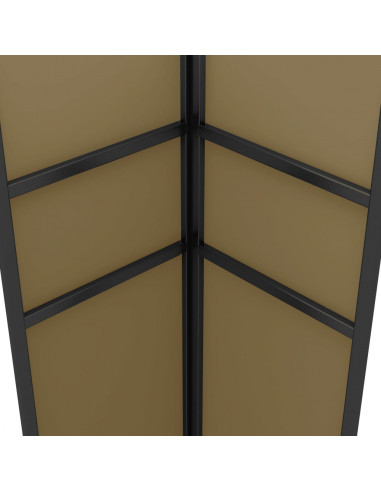 Gazebo con Tetto Doppio e Luci LED 3x3x2,7 m Grigio Talpa