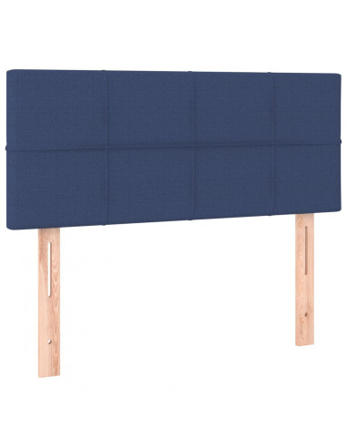 Giroletto a Molle con Materasso Blu 80x200 cm inTessuto