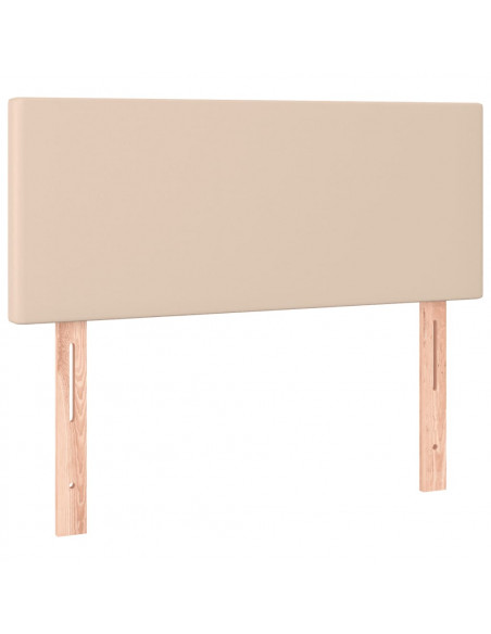 Giroletto a Molle con Materasso Cappuccino 90x190 cm Similpelle