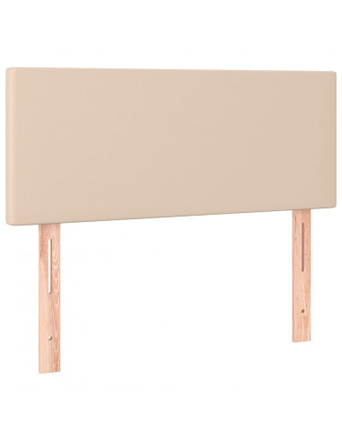 Giroletto a Molle con Materasso Cappuccino 90x200 cm Similpelle