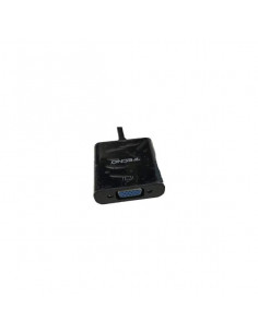 Tecno 24.136 cavo e adattatore video VGA (D-Sub) HDMI tipo A (Standard) Nero