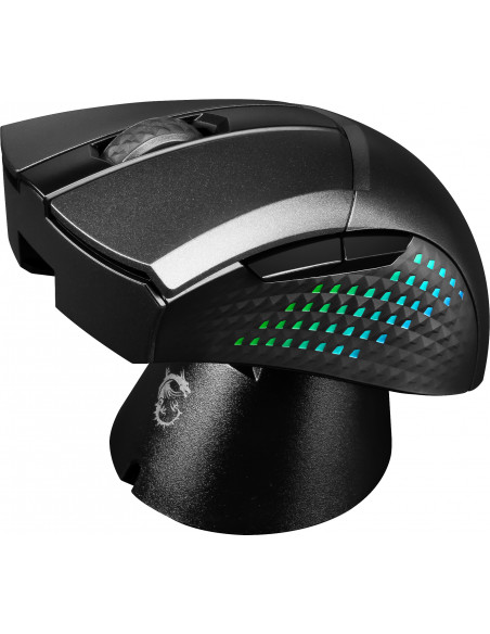 MSI CLUTCH GM51 LIGHTWEIGHT WIRELESS mouse Gaming Mano destra RF Wireless + Bluetooth + USB Type-C Ottico 26000 DPI