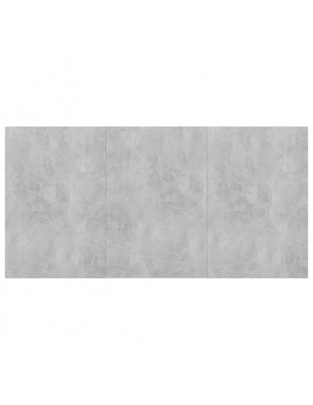 Tavolo da Pranzo Grigio Cemento 180x90x76 cm Legno Multistrato