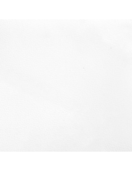 Testiera ad Orecchio Bianca 147x16x78/88 cm in Similpelle