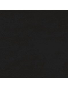 Testiera ad Orecchio Nera 103x16x118/128 cm in Velluto