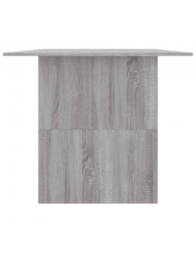 Tavolo da Pranzo Grigio Sonoma 180x90x76 cm Legno Multistrato