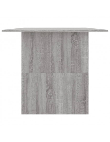 Tavolo da Pranzo Grigio Sonoma 180x90x76 cm Legno Multistrato