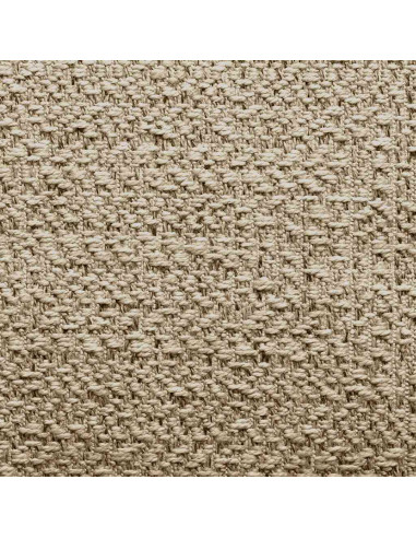 Tappeto ZIZUR Beige 140x200 cm Aspetto Iuta Interni ed Esterni